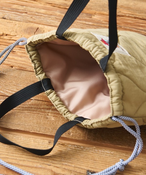 CIAOPANIC TYPY（チャオパニックティピー）の「【POPFIREｘCIAOPANIC TYPY】別注 巾着バッグ Lサイズ（ショルダーバッグ・レディース・レッド/イエロー/グリーン/イエロー系その他/レッド系その他/レッド系その他2・L）」の11枚目の写真