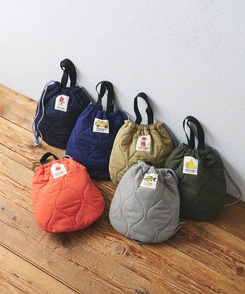 CIAOPANIC TYPY（チャオパニックティピー）の「【POPFIREｘCIAOPANIC TYPY】別注 巾着バッグ Lサイズ（ショルダーバッグ・レディース・レッド/イエロー/グリーン/イエロー系その他/レッド系その他/レッド系その他2・L）」の8枚目の写真