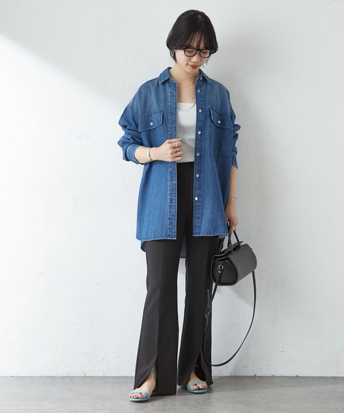 SHENERY（シーナリー）の「フロントスリットパンツ（その他