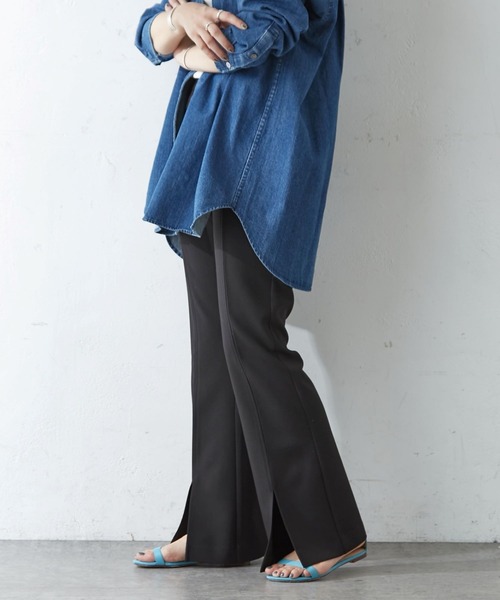 SHENERY フロントスリットパンツ SHENERY（シーナリー）の「フロントスリットパンツ（その他