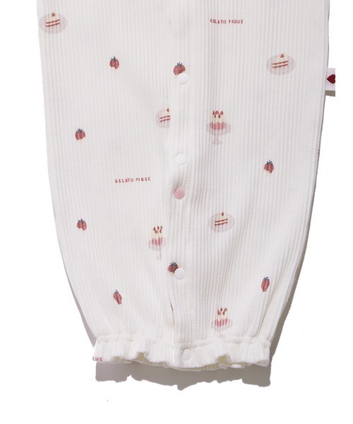 gelato pique（ジェラートピケ）の「【BABY】ケーキモチーフ新生児2way