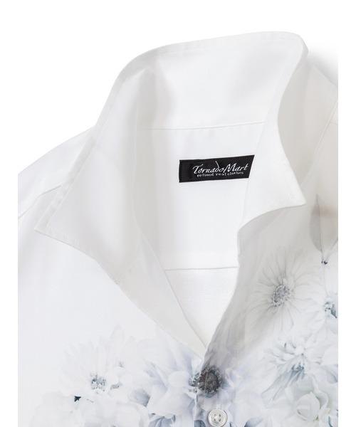 TORNADO MART（トルネードマート）の「TORNADO MART∴パーシャルカラードフラワープリントシャツ（シャツ/ブラウス・メンズ・レッド/ブルー・MEDIUM/LL/LARGE）」の12枚目の写真