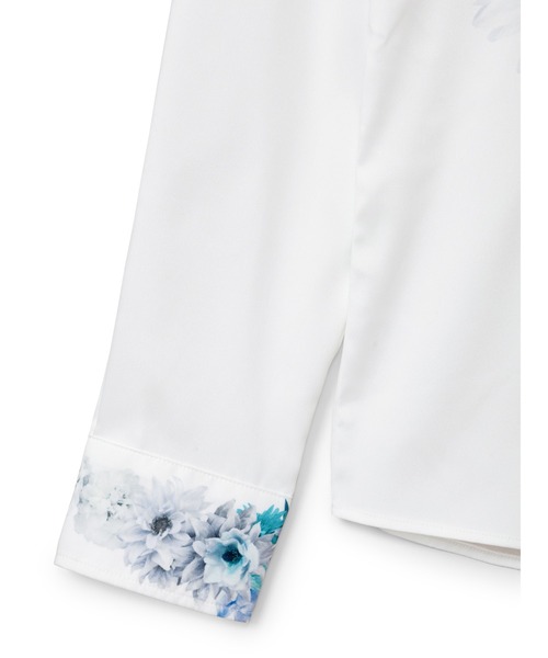 TORNADO MART（トルネードマート）の「TORNADO MART∴パーシャルカラードフラワープリントシャツ（シャツ/ブラウス・メンズ・レッド/ブルー・MEDIUM/LL/LARGE）」の15枚目の写真