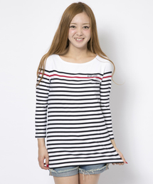 X-girl | BASIC BORDER H/S TUNIC(Tシャツ/カットソー)