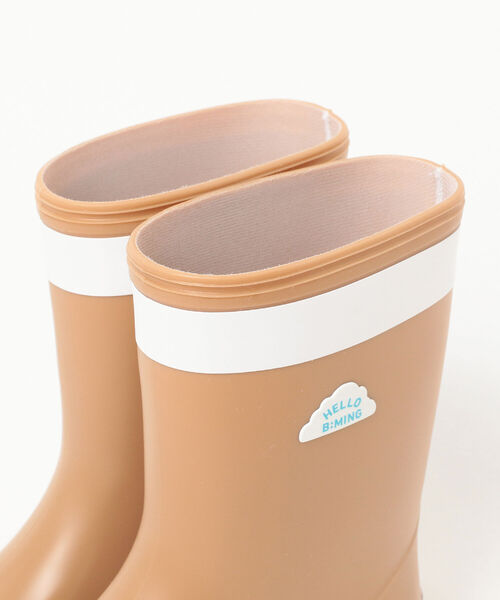 B:MING by BEAMS(ビーミングバイビームス)の「キッズ レインブーツ (14~19cm)(レインシューズ・キッズ・ピンク/ブラウン系その他3/グリーン・19/14/15 /16/17/18)」の9枚目の写真