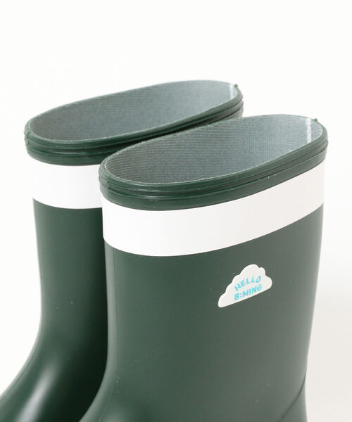 B:MING by BEAMS(ビーミングバイビームス)の「キッズ レインブーツ (14~19cm)(レインシューズ・キッズ・ピンク/ブラウン系その他3/グリーン・19/14/15 /16/17/18)」の16枚目の写真