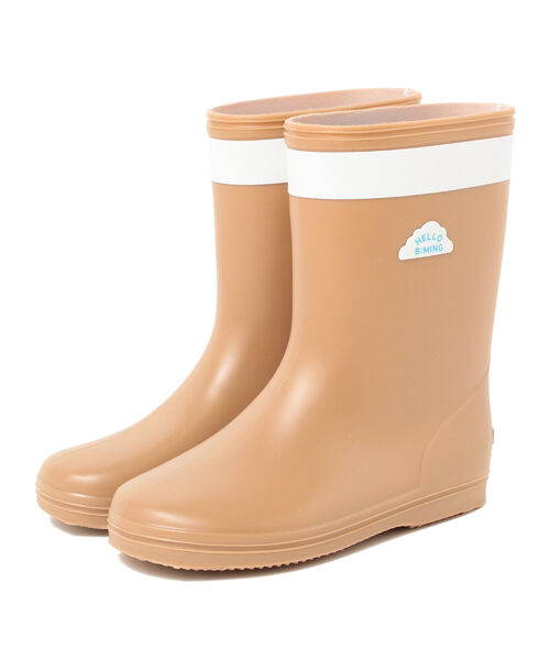 B:MING by BEAMS(ビーミングバイビームス)の「キッズ レインブーツ (14~19cm)(レインシューズ・キッズ・ピンク/ブラウン系その他3/グリーン・19/14/15 /16/17/18)」の5枚目の写真