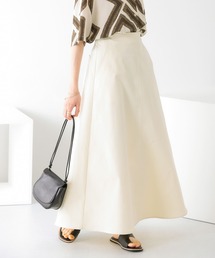 KBF | ツイルフレアロングスカート(スカート)