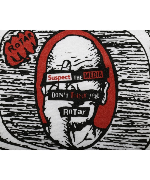 ROTAR（ローター）の「DoN'T ThiNk feeL Tee（Tシャツ/カットソー・メンズ・ブラック/イエロー/ホワイト・X-LARGE/MEDIUM/SMALL/LARGE）」の8枚目の写真