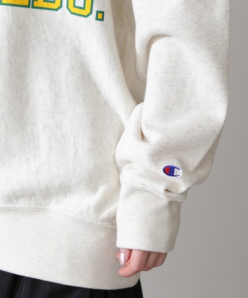 N.（N. Natural Beauty Basic）（エヌエヌナチュラルビューティーベーシック）の「[Champion] リバースウィーブスウェット（スウェット・レディース・ブラック/ホワイト系その他・LARGE）」の14枚目の写真