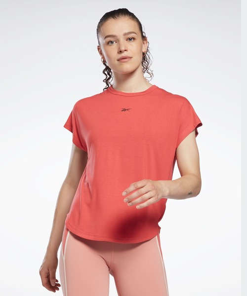 Reebok(リーボック)の「アクティブチル+ドリームブレンド Tシャツ / Activchill+ドリームブレンド T-Shirt(Tシャツ/カットソー・レディース・ブルー/レッド系その他・SMALL/MEDIUM/LARGE/X-LARGE/X-SMALL)」の2枚目の写真