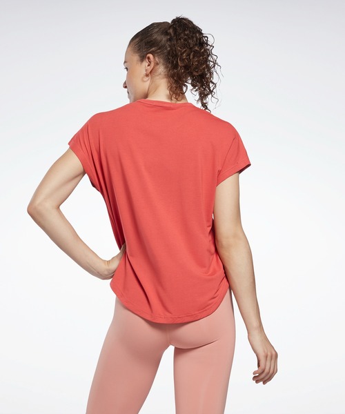 Reebok(リーボック)の「アクティブチル+ドリームブレンド Tシャツ / Activchill+ドリームブレンド T-Shirt(Tシャツ/カットソー・レディース・ブルー/レッド系その他・SMALL/MEDIUM/LARGE/X-LARGE/X-SMALL)」の3枚目の写真