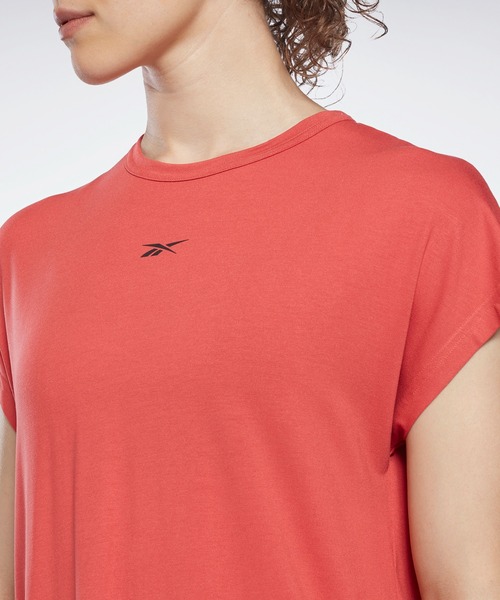 Reebok(リーボック)の「アクティブチル+ドリームブレンド Tシャツ / Activchill+ドリームブレンド T-Shirt(Tシャツ/カットソー・レディース・ブルー/レッド系その他・SMALL/MEDIUM/LARGE/X-LARGE/X-SMALL)」の4枚目の写真