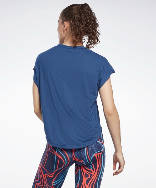 Reebok(リーボック)の「アクティブチル+ドリームブレンド Tシャツ / Activchill+ドリームブレンド T-Shirt(Tシャツ/カットソー・レディース・ブルー/レッド系その他・SMALL/MEDIUM/LARGE/X-LARGE/X-SMALL)」の8枚目の写真