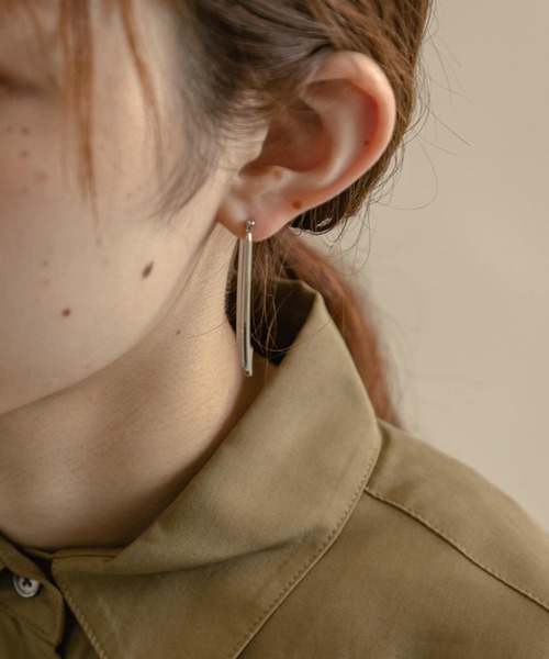 SMELLY(スメリー)の「ダエンメタルピアス(ピアス(両耳用)・レディース・シルバー/ゴールド・-)」の3枚目の写真