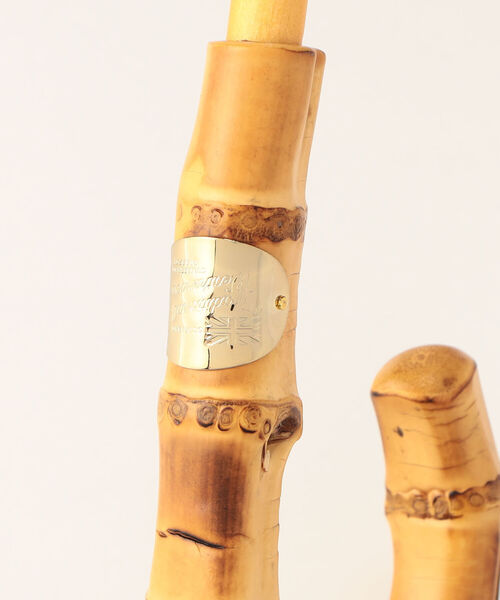 Traditional Weatherwear(トラディショナルウェザーウェア)の「【TRADITIONAL WEATHERWEAR/トラディショナルウェザーウエア】BAMBOO CLEAR UMBRELLA(長傘・レディース・チャコールグレー/クリア/ブラウン/グリーン/ブルー・FREE)」の12枚目の写真