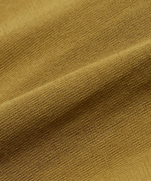 ROBERTO COLLINA（ロベルトコリーナ）の「ROBERTO COLLINA / ショートスリーブ ニットポロ（ポロシャツ・メンズ・ブラック/オリーブ/ブルー・46/48/44）」の8枚目の写真