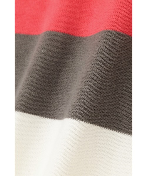 BLUE TORNADO（ブルートルネード）の「BLUE TORNADO∴BIGシルエット7分袖ラインニット（ニット/セーター・メンズ・ピンク・F）」の15枚目の写真