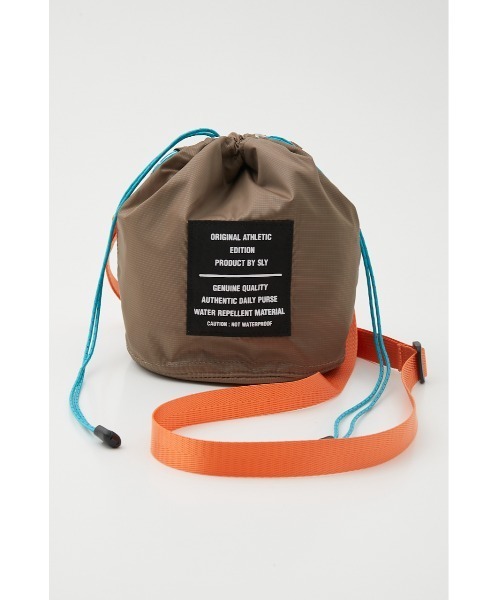 SLY（スライ）の「2WAY PURSE BAG バッグ（ショルダーバッグ・レディース・ブラック/ベージュ/グリーン・FREE）」の3枚目の写真