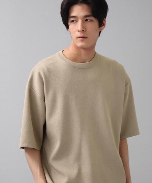 【リラックスシルエット】ミラノリブサマーニット