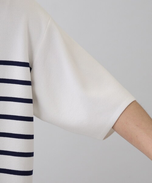 【リラックスシルエット】ミラノリブサマーニット