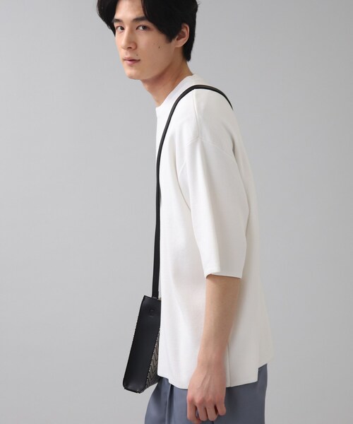 【リラックスシルエット】ミラノリブサマーニット