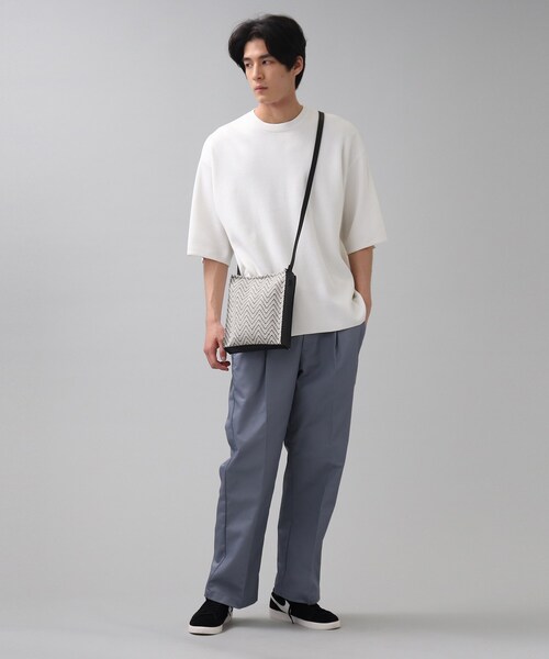 【リラックスシルエット】ミラノリブサマーニット