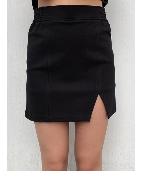 ENVYM（アンビー）の「スリットポンチミニＳＫ（スカート・レディース・ブラック・FREE）」の13枚目の写真