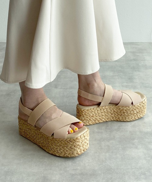 Alley 厚底ジュートサンダル サンダル W Closet ダブルクローゼット のファッション通販 Zozotown