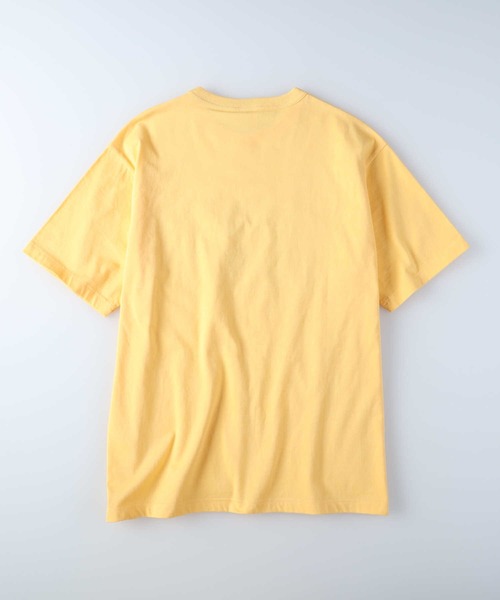 00s Champion Tシャツ 半袖カットソー　カレッジ　イエロー Champion（チャンピオン）の「【Champion】カレッジ二段ロゴT