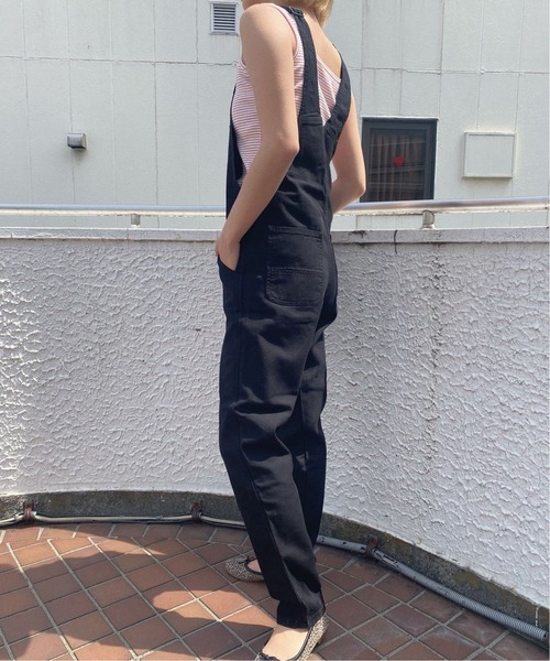 Carhartt WIP(カーハートダブリューアイピー)の「CARHARTT WIP W BIB OVERALL(サロペット/オーバーオール・レディース・ホワイト/ブラック・SMALL/MEDIUM)」の3枚目の写真