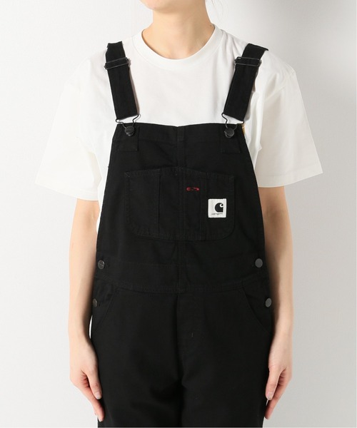 Carhartt WIP(カーハートダブリューアイピー)の「CARHARTT WIP W BIB OVERALL(サロペット/オーバーオール・レディース・ホワイト/ブラック・SMALL/MEDIUM)」の12枚目の写真
