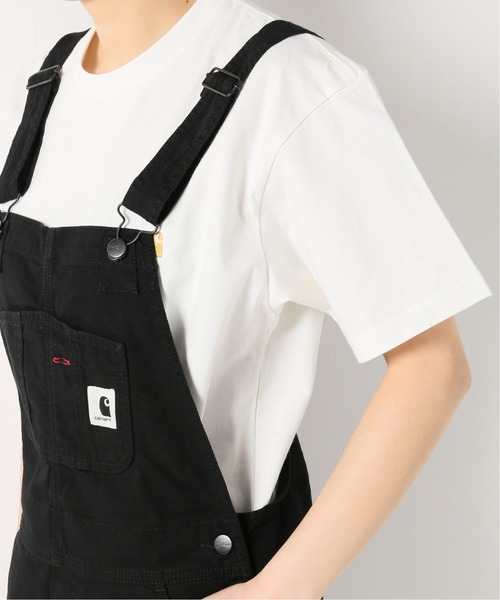 Carhartt WIP(カーハートダブリューアイピー)の「CARHARTT WIP W BIB OVERALL(サロペット/オーバーオール・レディース・ホワイト/ブラック・SMALL/MEDIUM)」の14枚目の写真