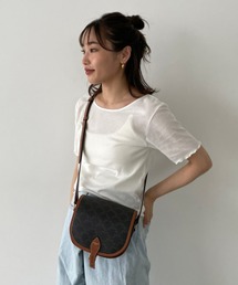 ETRE TOKYO（エトレトウキョウ）の「コットン2wayトップス（Tシャツ/カットソー・レディース）」