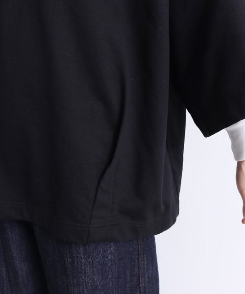 yuni(ユニ )の「ハイトインレー hem tuck oversized プルオーバー(Tシャツ/カットソー・レディース・ブラック/グリーン/ホワイト・FREE)」の17枚目の写真