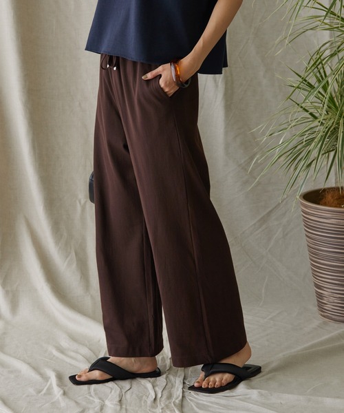 AMERICAN HOLIC（アメリカンホリック）の「カットツイルドロストパンツ（その他パンツ・レディース・ネイビー/ブラック/ブラウン・S/L/M）」の3枚目の写真