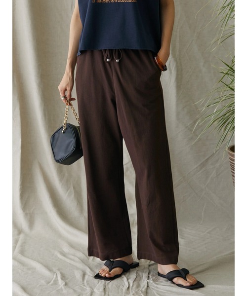 AMERICAN HOLIC（アメリカンホリック）の「カットツイルドロストパンツ（その他パンツ・レディース・ネイビー/ブラック/ブラウン・S/L/M）」の8枚目の写真