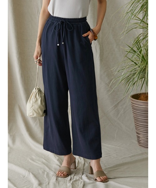 AMERICAN HOLIC（アメリカンホリック）の「カットツイルドロストパンツ（その他パンツ・レディース・ネイビー/ブラック/ブラウン・S/L/M）」の10枚目の写真