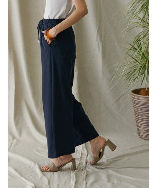 AMERICAN HOLIC（アメリカンホリック）の「カットツイルドロストパンツ（その他パンツ・レディース・ネイビー/ブラック/ブラウン・S/L/M）」の11枚目の写真