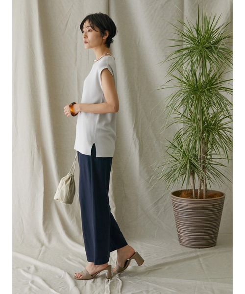 AMERICAN HOLIC（アメリカンホリック）の「カットツイルドロストパンツ（その他パンツ・レディース・ネイビー/ブラック/ブラウン・S/L/M）」の18枚目の写真