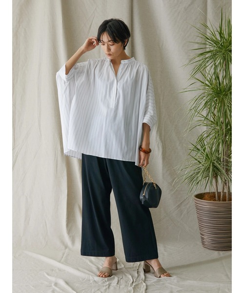 AMERICAN HOLIC（アメリカンホリック）の「カットツイルドロストパンツ（その他パンツ・レディース・ネイビー/ブラック/ブラウン・S/L/M）」の21枚目の写真