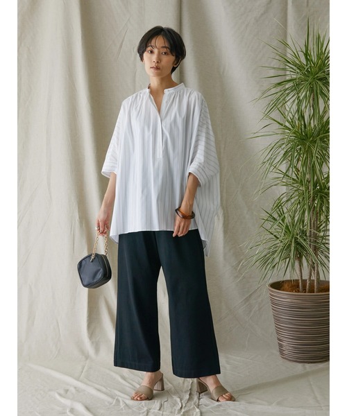 AMERICAN HOLIC（アメリカンホリック）の「カットツイルドロストパンツ（その他パンツ・レディース・ネイビー/ブラック/ブラウン・S/L/M）」の22枚目の写真