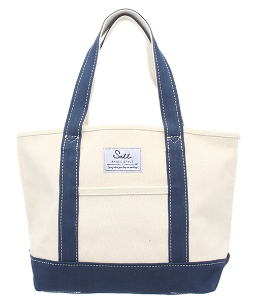 CIAOPANIC（チャオパニック）の「【Ciaopanic】 バイカラーミニトート（トートバッグ・レディース・グリーン/イエロー/ネイビー/レッド・FREE）」の3枚目の写真