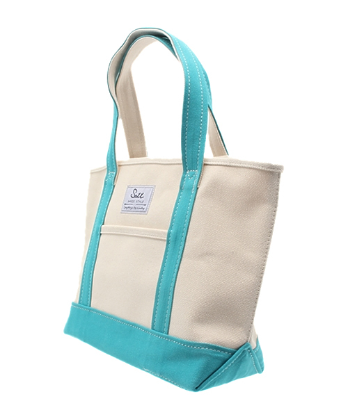 CIAOPANIC（チャオパニック）の「【Ciaopanic】 バイカラーミニトート（トートバッグ・レディース・グリーン/イエロー/ネイビー/レッド・FREE）」の11枚目の写真