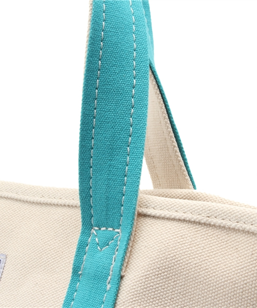 CIAOPANIC（チャオパニック）の「【Ciaopanic】 バイカラーミニトート（トートバッグ・レディース・グリーン/イエロー/ネイビー/レッド・FREE）」の6枚目の写真