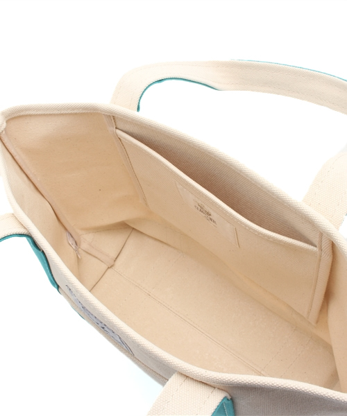 CIAOPANIC（チャオパニック）の「【Ciaopanic】 バイカラーミニトート（トートバッグ・レディース・グリーン/イエロー/ネイビー/レッド・FREE）」の8枚目の写真