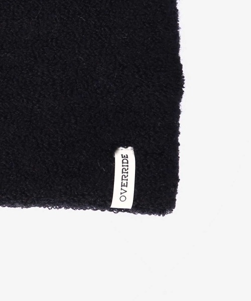 OVERRIDE(オーバーライド)の「OVERRIDE WOOL PILE HEADBAND(ヘアバンド・メンズ・ブラック/ベージュ/グレー/ブルー・57~59cm)」の6枚目の写真
