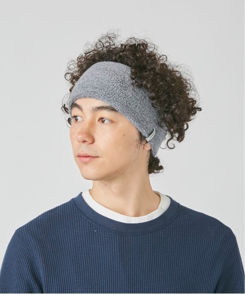 OVERRIDE(オーバーライド)の「OVERRIDE WOOL PILE HEADBAND(ヘアバンド・メンズ・ブラック/ベージュ/グレー/ブルー・57~59cm)」の7枚目の写真