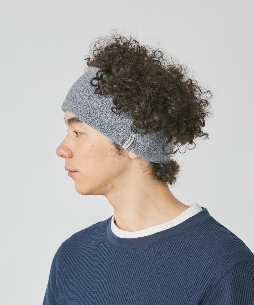 OVERRIDE(オーバーライド)の「OVERRIDE WOOL PILE HEADBAND(ヘアバンド・メンズ・ブラック/ベージュ/グレー/ブルー・57~59cm)」の8枚目の写真