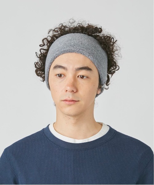 OVERRIDE(オーバーライド)の「OVERRIDE WOOL PILE HEADBAND(ヘアバンド・メンズ・ブラック/ベージュ/グレー/ブルー・57~59cm)」の11枚目の写真
